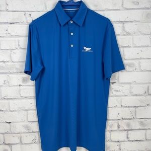 Shadow Hawk Golf Club Polo Golf Shirt Size Small